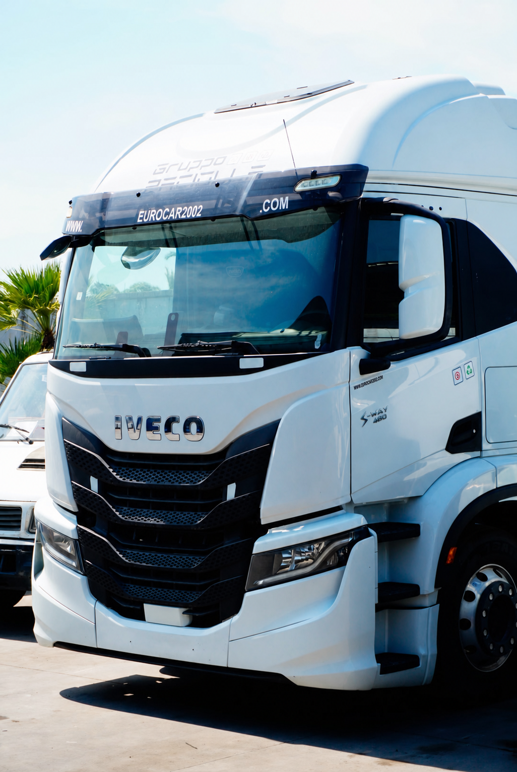 Veicolo industriale IVECO presso la nostra sede